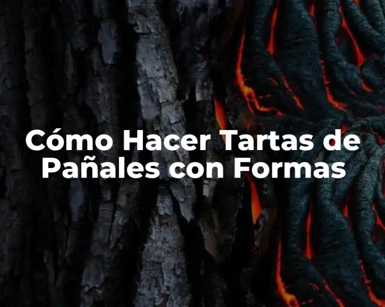 Cómo Hacer Tartas de Pañales con Formas
