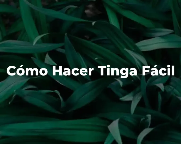 Cómo Hacer Tinga Fácil