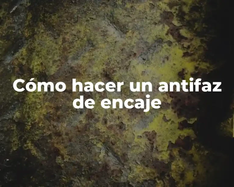 Cómo hacer un antifaz de encaje