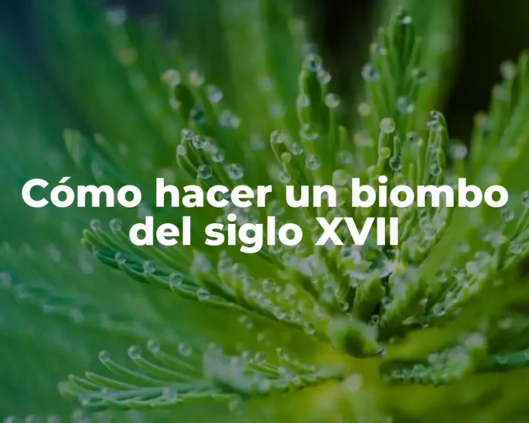 Cómo hacer un biombo del siglo XVII