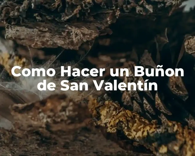 Como Hacer un Buñon de San Valentín