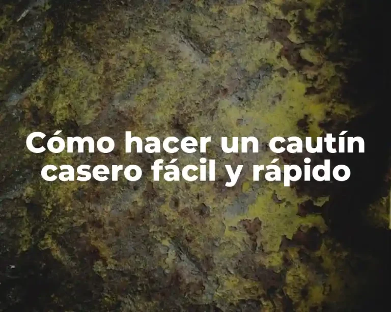 Cómo hacer un cautín casero fácil y rápido