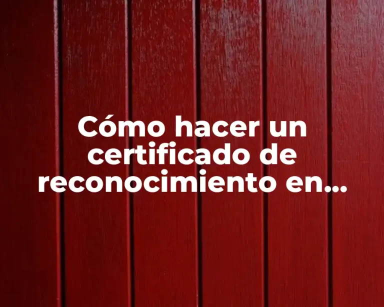 Cómo hacer un certificado de reconocimiento en PowerPoint