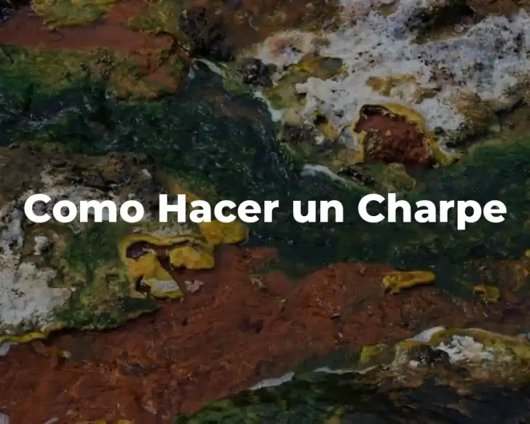 Como Hacer un Charpe