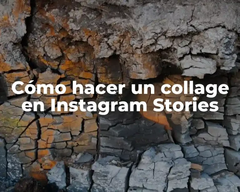 Cómo hacer un collage en Instagram Stories