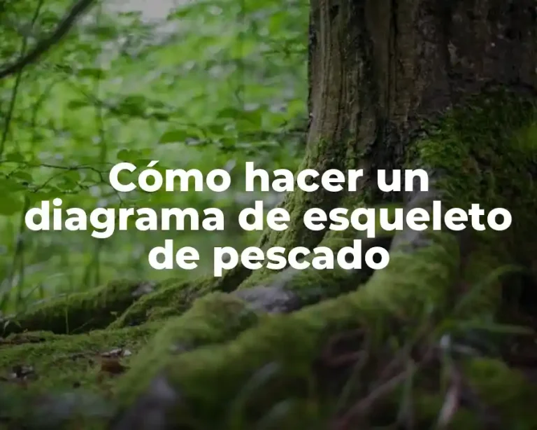 Cómo hacer un diagrama de esqueleto de pescado