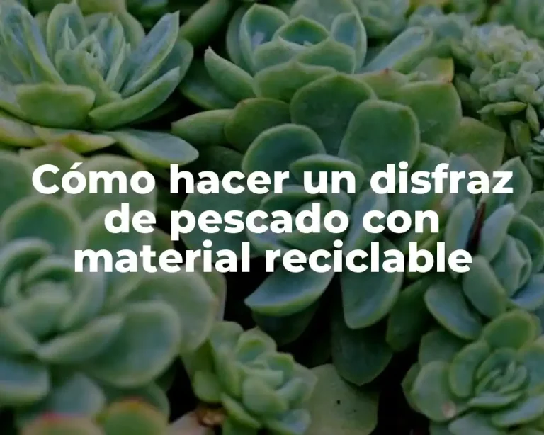 Cómo hacer un disfraz de pescado con material reciclable