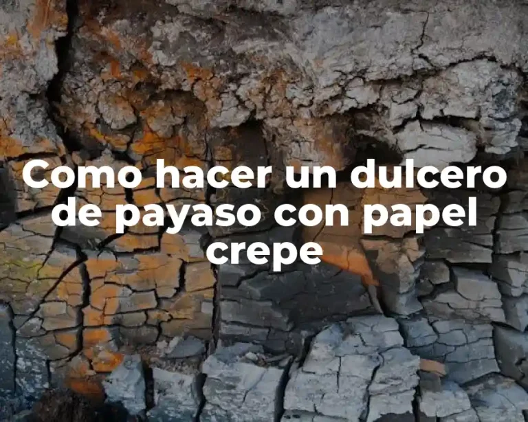 Como hacer un dulcero de payaso con papel crepe