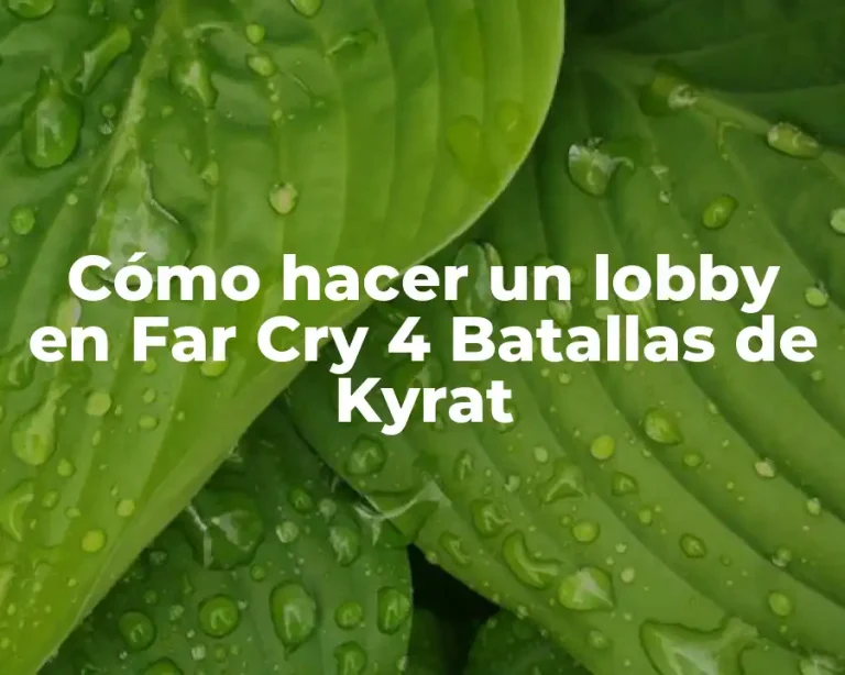 Cómo hacer un lobby en Far Cry 4 Batallas de Kyrat