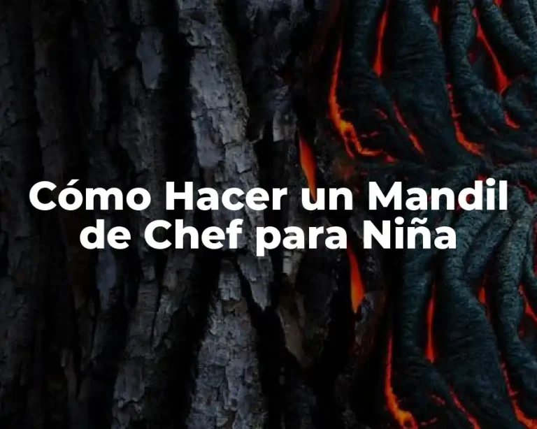 Cómo Hacer un Mandil de Chef para Niña