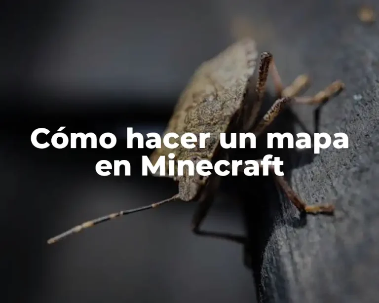 Cómo hacer un mapa en Minecraft