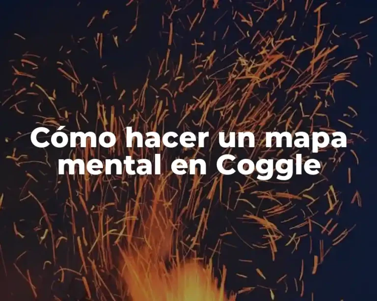Cómo hacer un mapa mental en Coggle