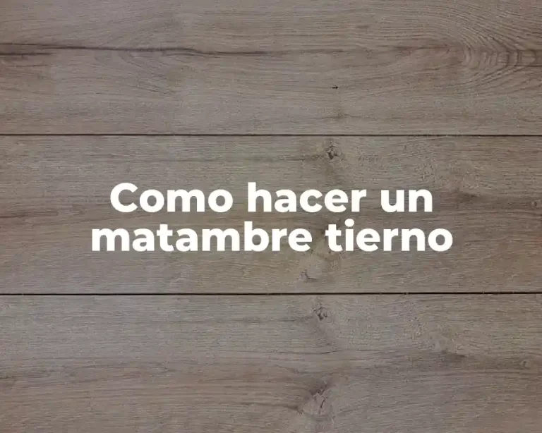 Como hacer un matambre tierno