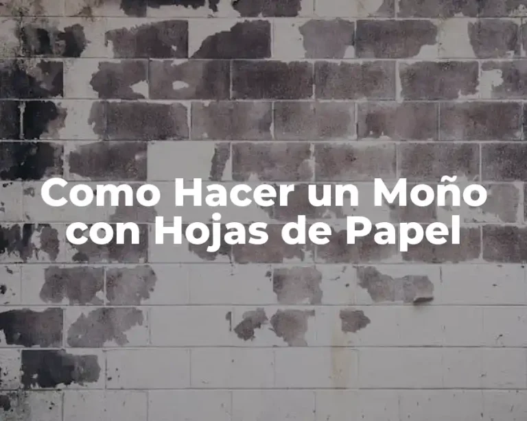 Como Hacer un Moño con Hojas de Papel