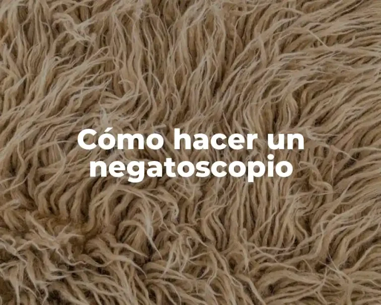 Cómo hacer un negatoscopio