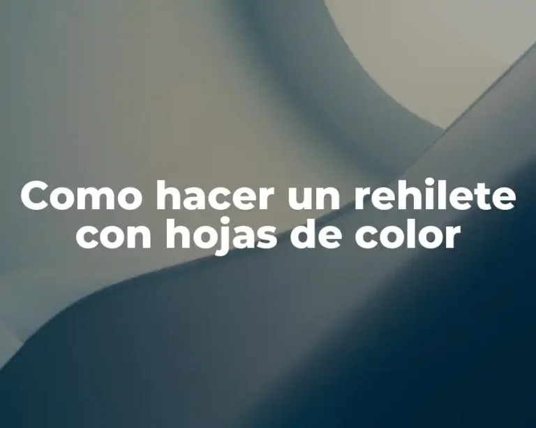 Como hacer un rehilete con hojas de color