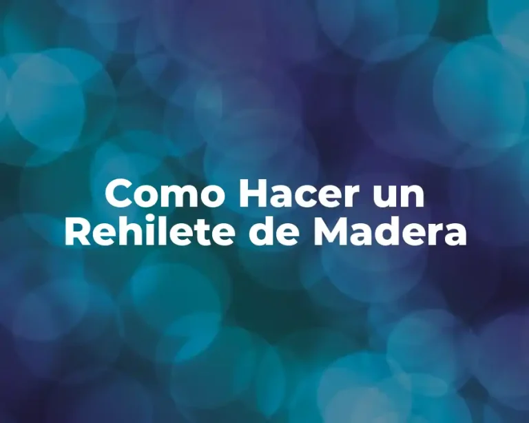 Como Hacer un Rehilete de Madera