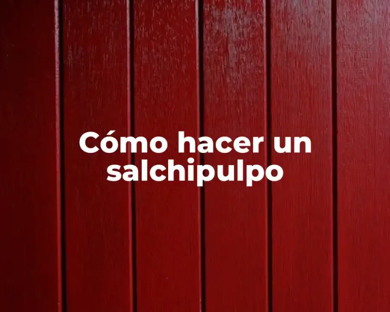 Cómo hacer un salchipulpo