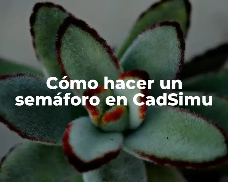 Cómo hacer un semáforo en CadSimu