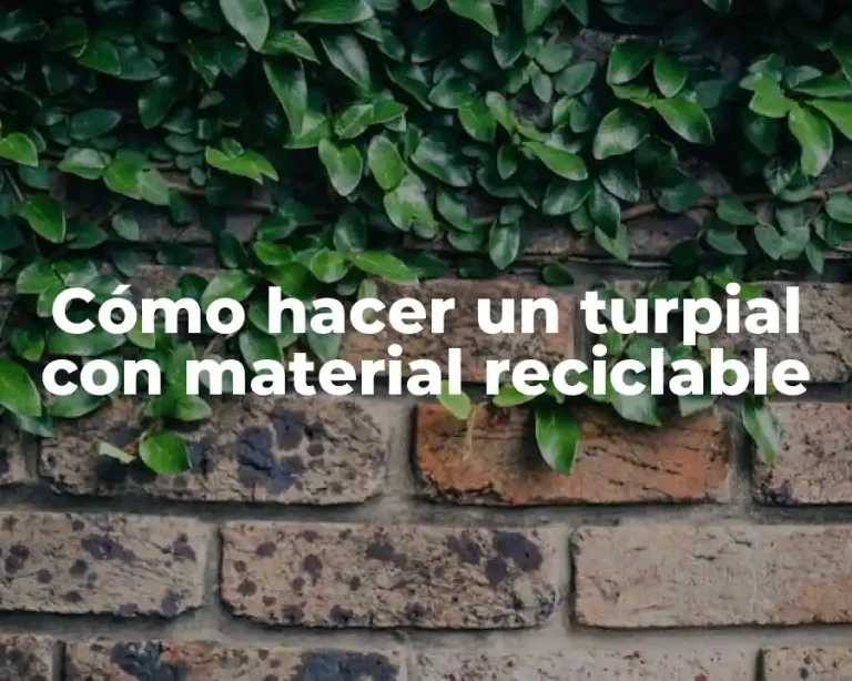 Cómo hacer un turpial con material reciclable