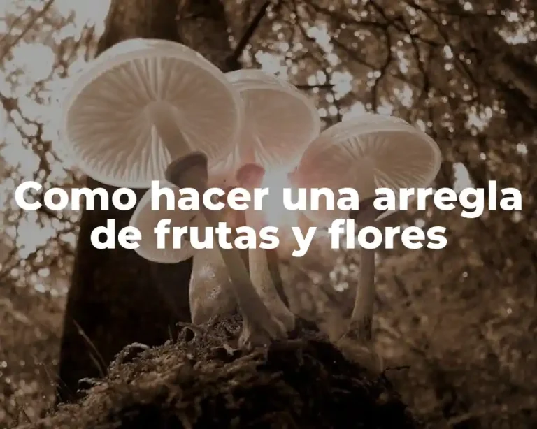 Como hacer una arregla de frutas y flores