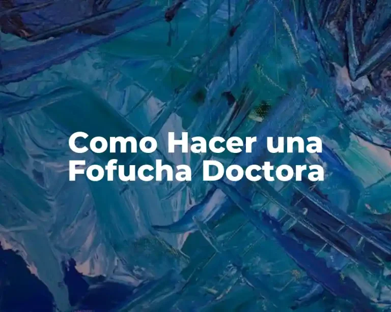 Como Hacer una Fofucha Doctora
