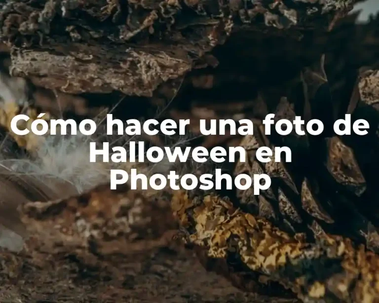Cómo hacer una foto de Halloween en Photoshop
