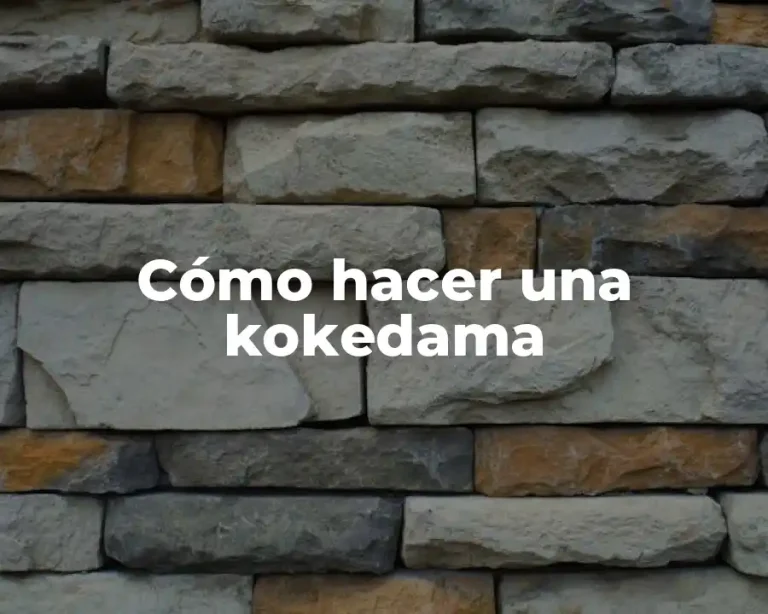 Cómo hacer una kokedama