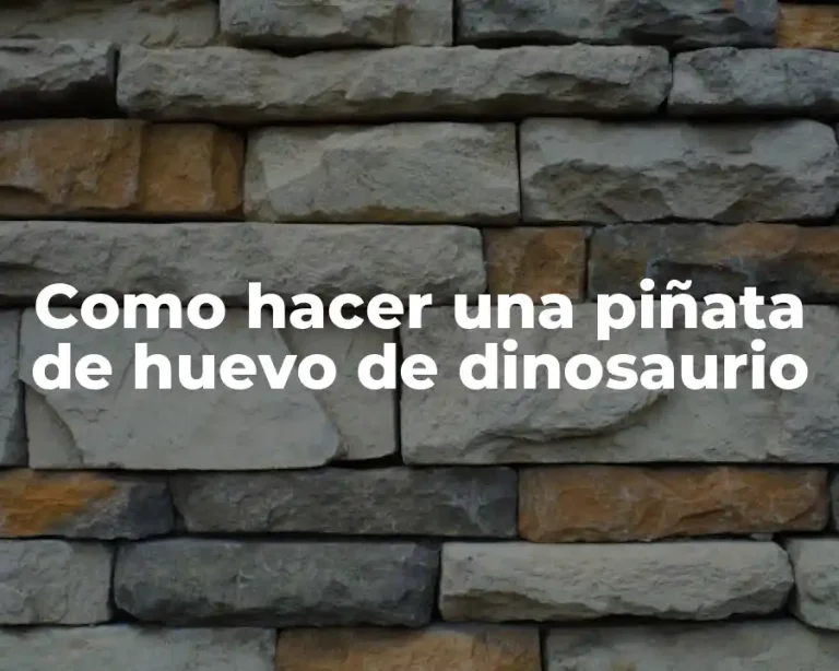 Como hacer una piñata de huevo de dinosaurio