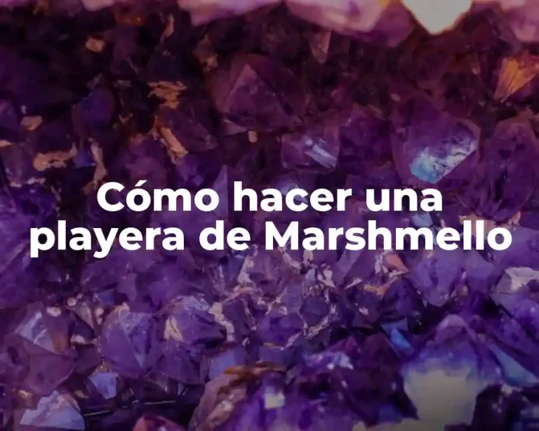 Cómo hacer una playera de Marshmello