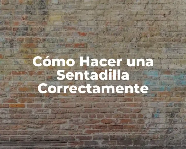 Cómo Hacer una Sentadilla Correctamente