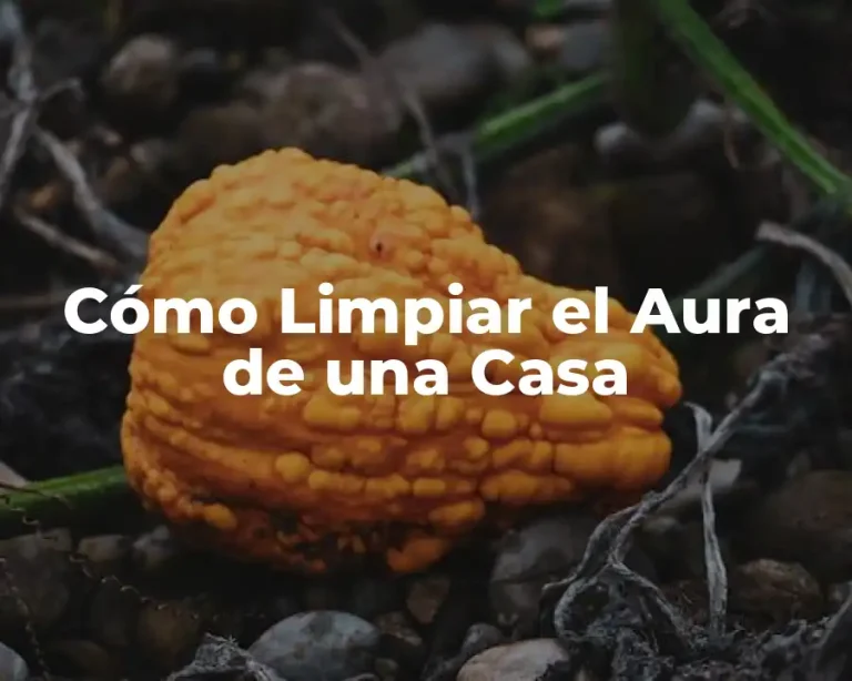 Cómo Limpiar el Aura de una Casa