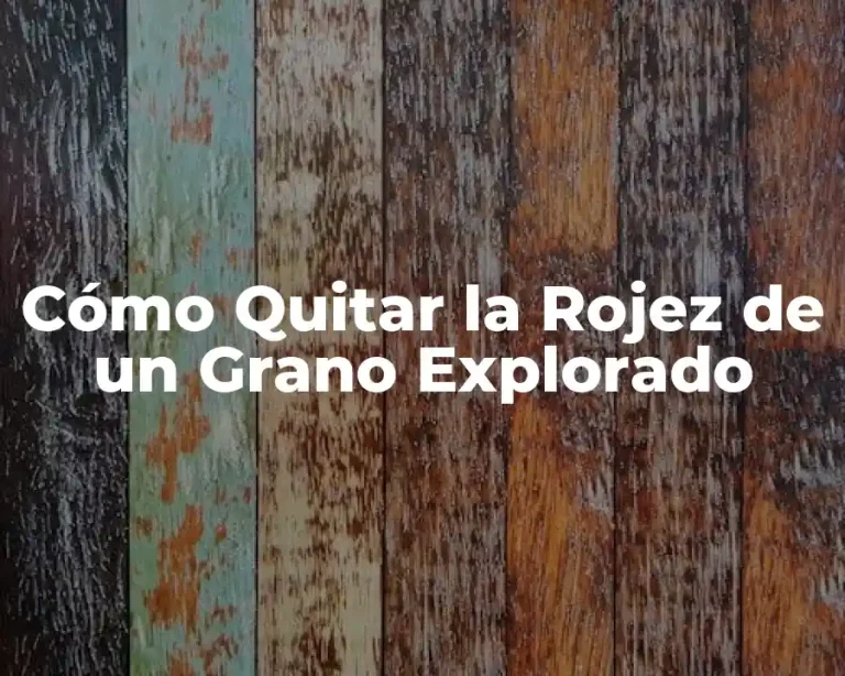 Cómo Quitar la Rojez de un Grano Explorado