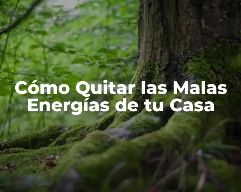 Cómo Quitar las Malas Energías de tu Casa