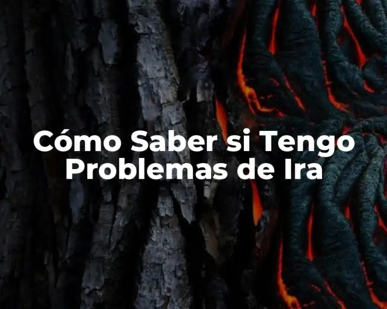 Cómo Saber si Tengo Problemas de Ira