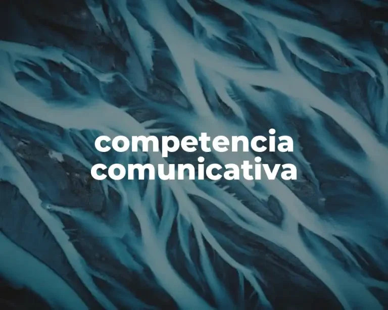 competencia comunicativa