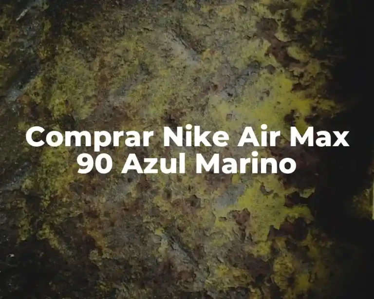 Comprar Nike Air Max 90 Azul Marino