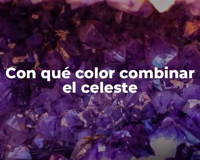 Con qué color combinar el celeste