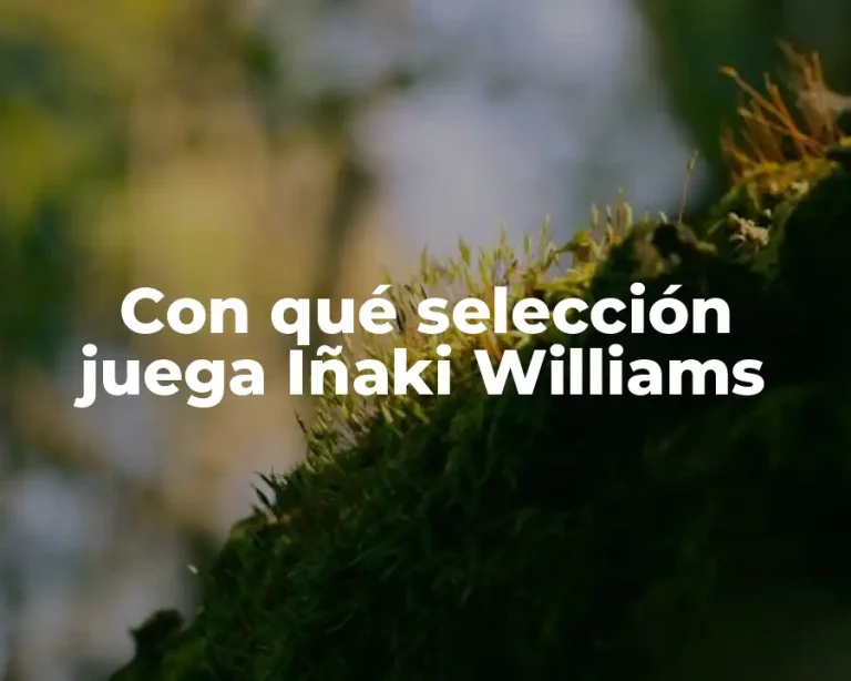 Con qué selección juega Iñaki Williams