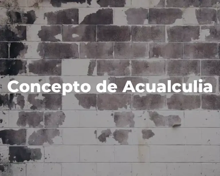 Concepto de Acualculia