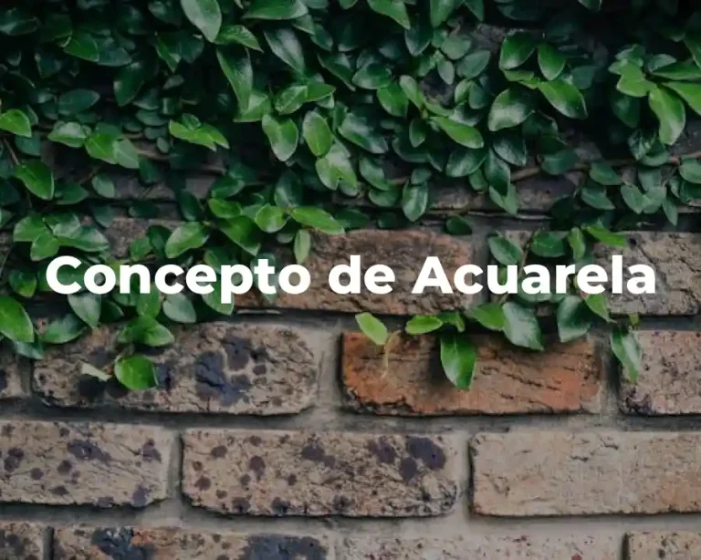Concepto de Acuarela