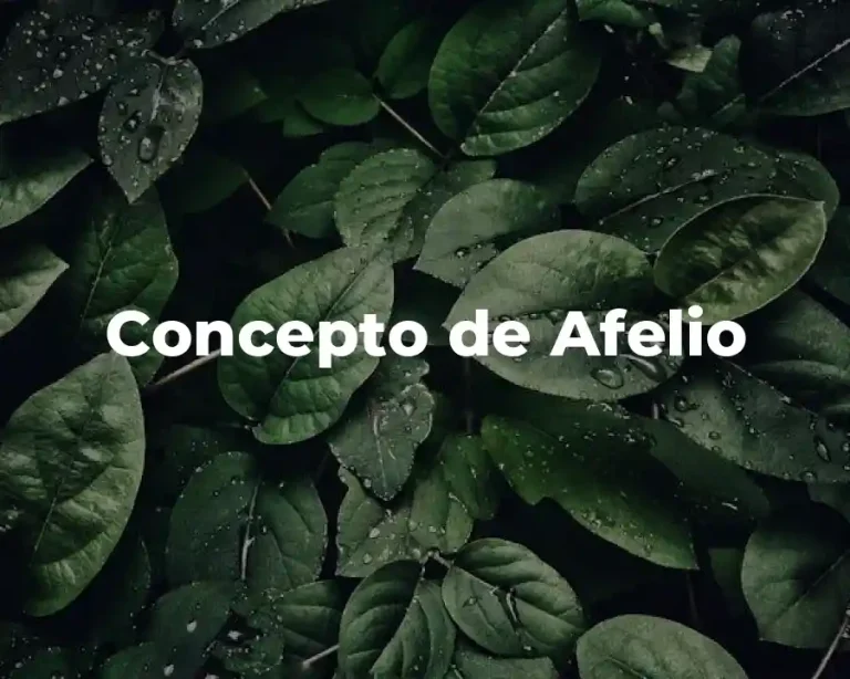 Concepto de Afelio
