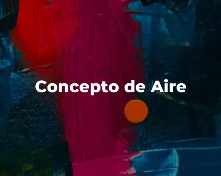 Concepto de Aire