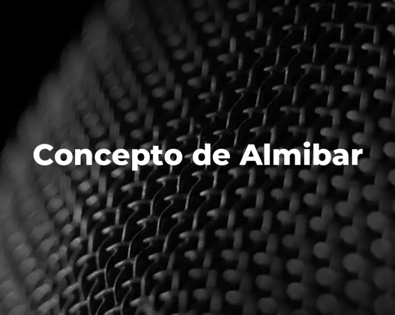Concepto de Almibar