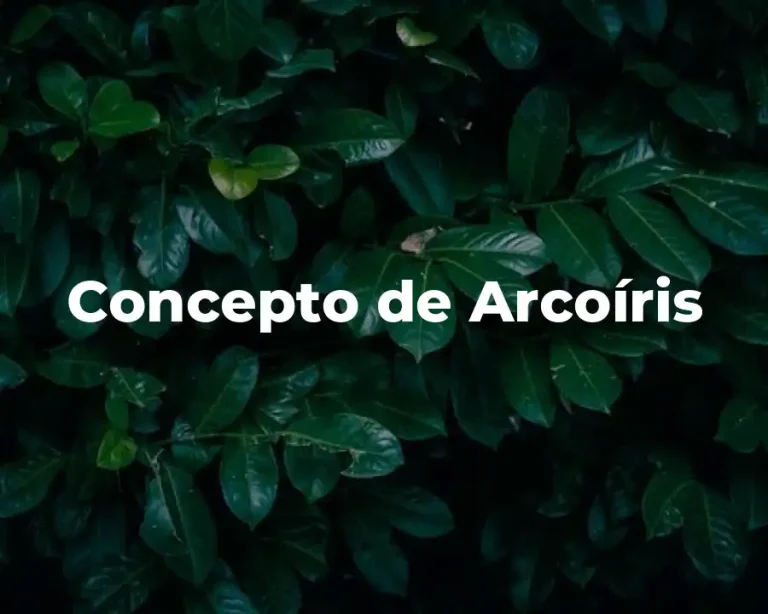 Concepto de Arcoíris
