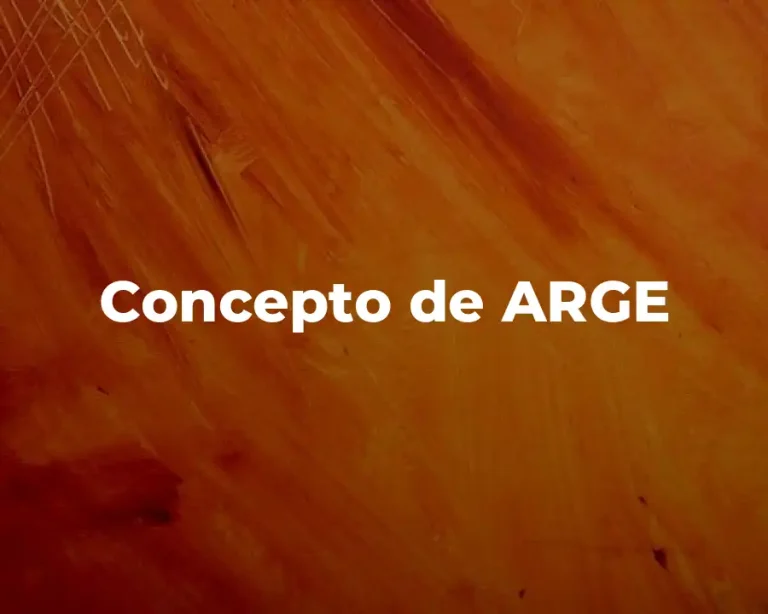 Concepto de ARGE
