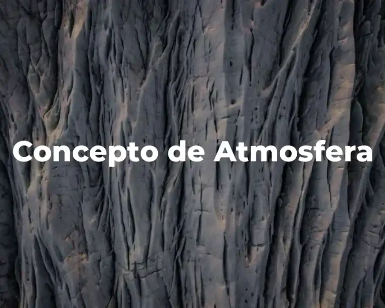 Concepto de Atmosfera
