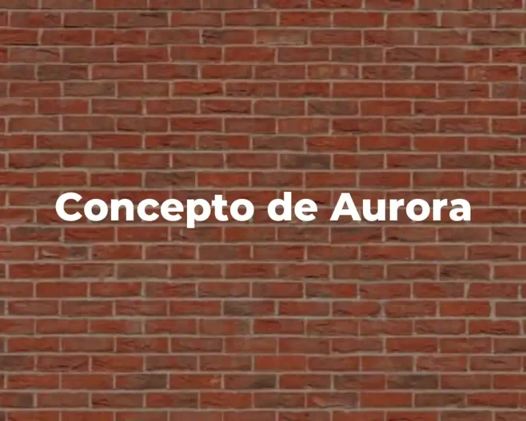 Concepto de Aurora