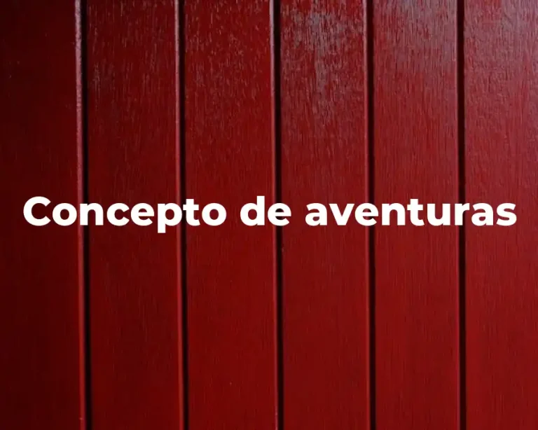 Concepto de aventuras
