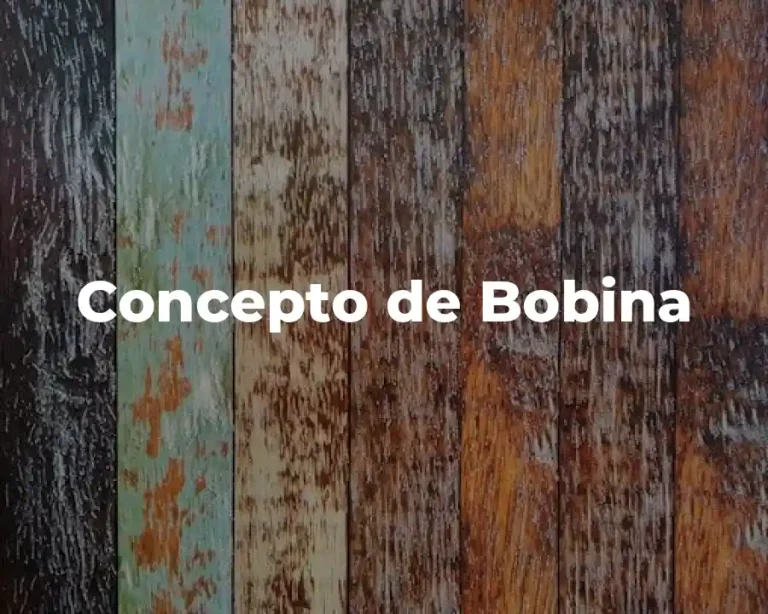Concepto de Bobina